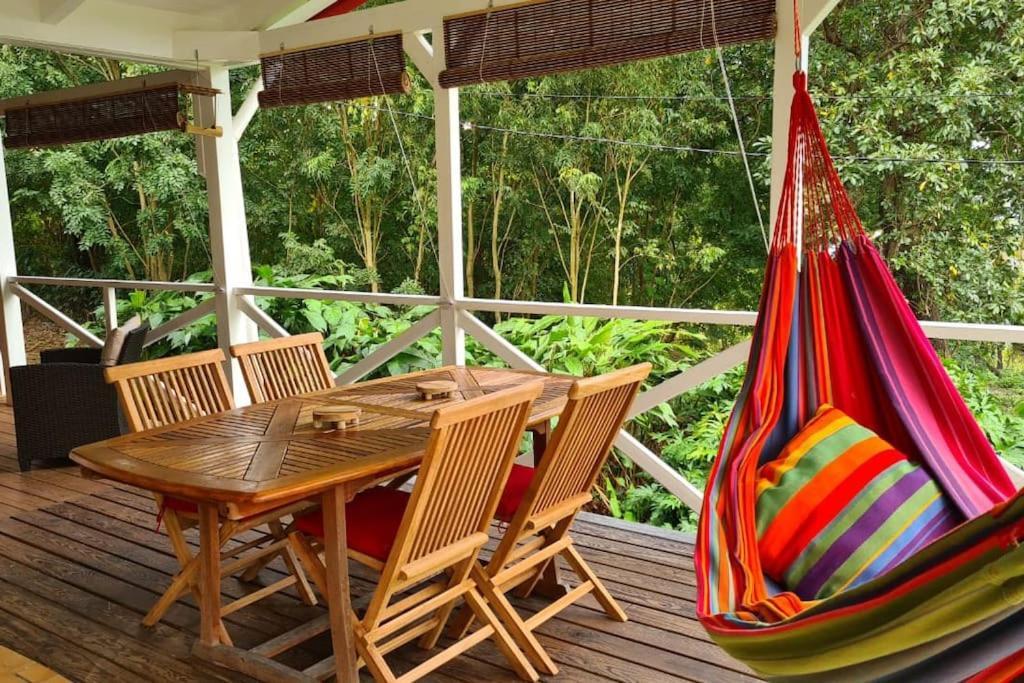 Grand Bungalow Avec Piscine Et Vue Mer Буйянт Екстериор снимка